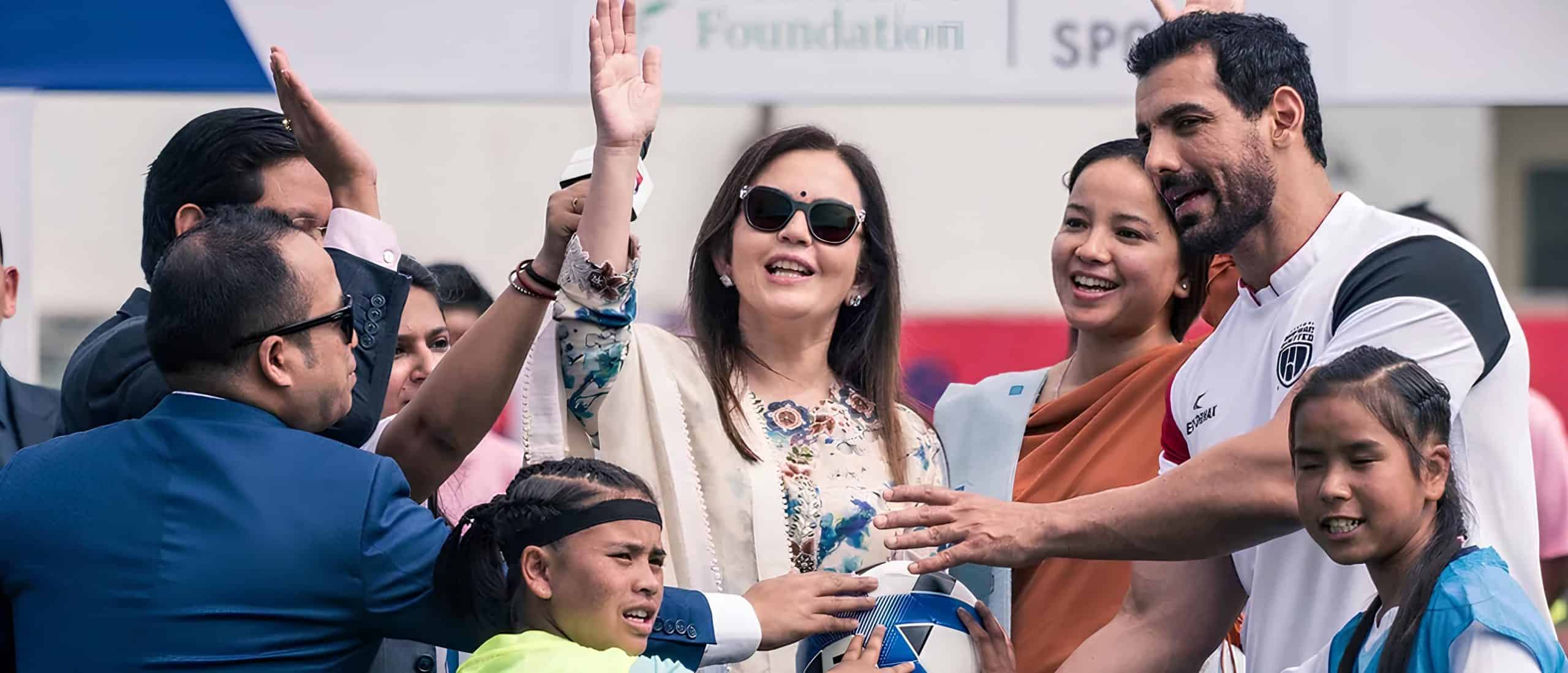 In 2024, Reliance Foundation introduced additional programmes for para-athletes and women’s football. Nita Ambani