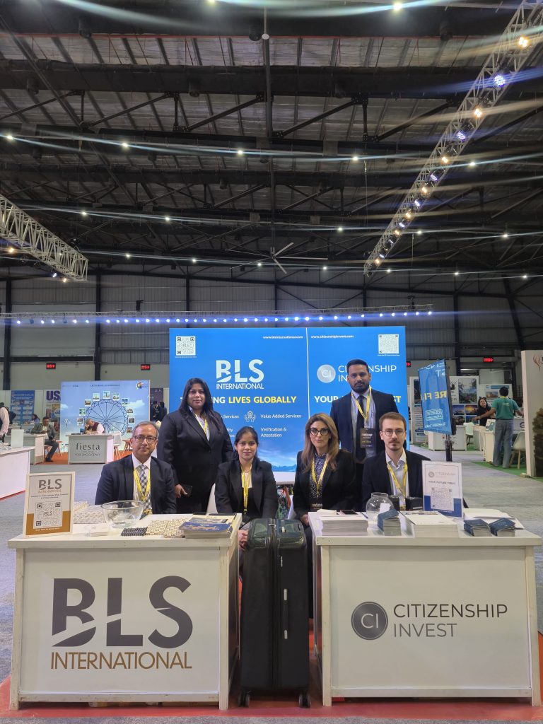 BLS Participates in Mélange 2025, Showcases Visa and Premium Services