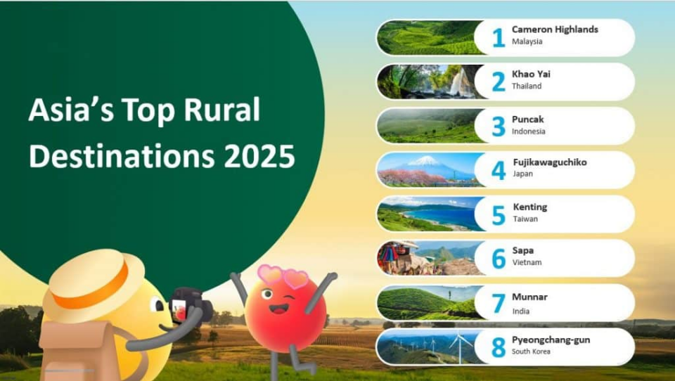 Agoda Best Rural Escapes Asia of 2025: Munnar Rises as a Stunning Highland Gem