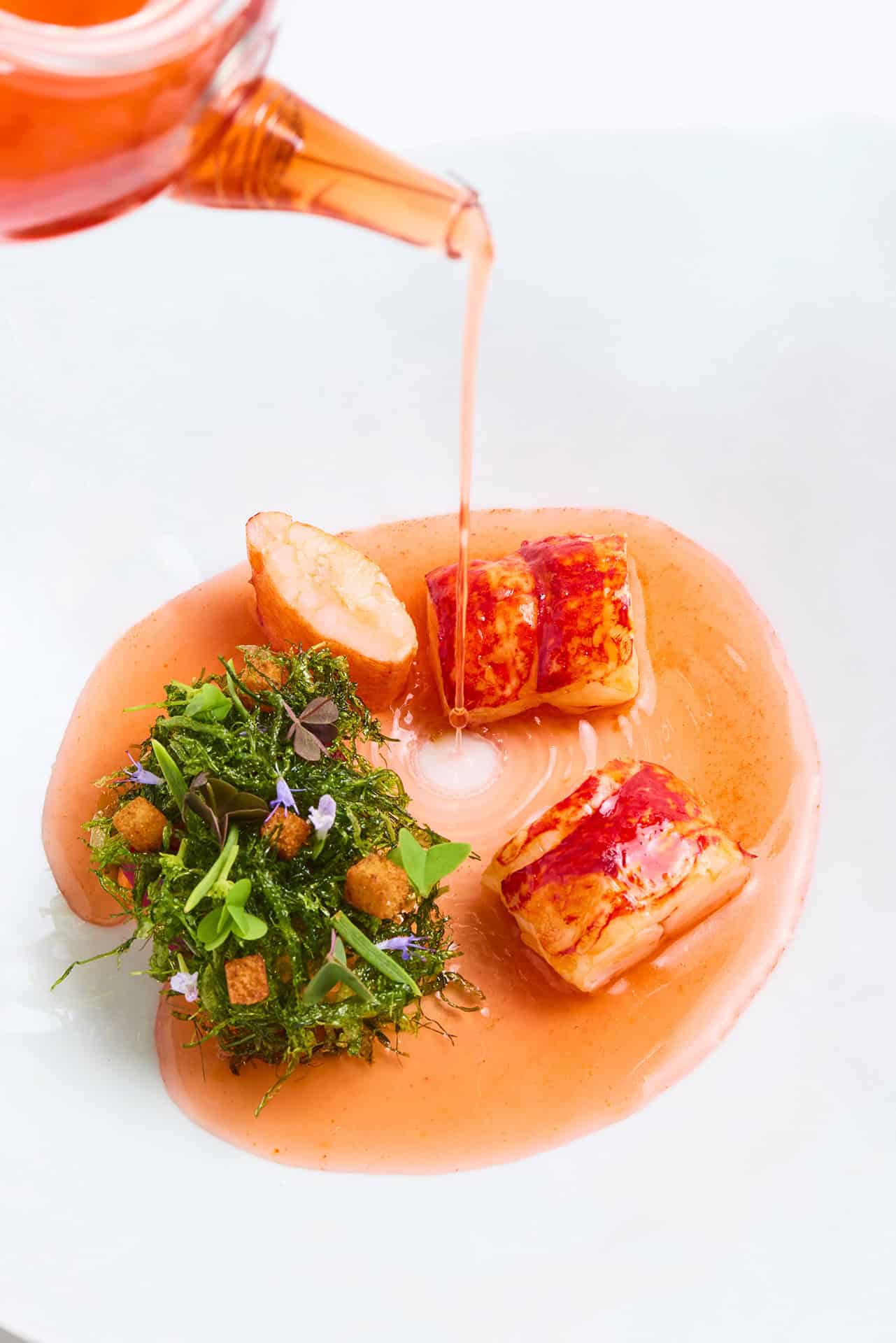 Anne-Sophie Pic at Le Normandie 