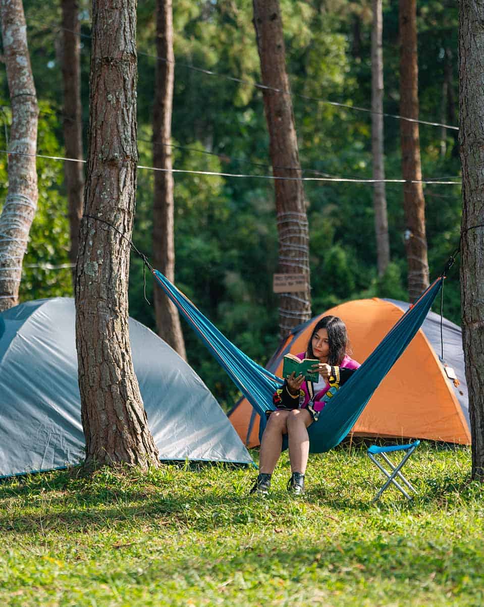 Camp setup at Shillong Cherry Blossom Festival. Courtesy: shillongcherryblossom.com