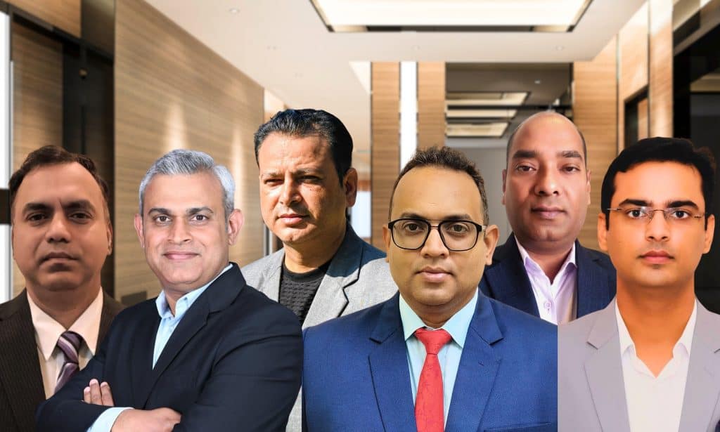 From left to right: Rajdeep Singha, Jayant John, Shiv Kumar, Gaurav Goswami, Naushad Ansari, Himmat Shekhawat, The Fern Hotels & Resorts