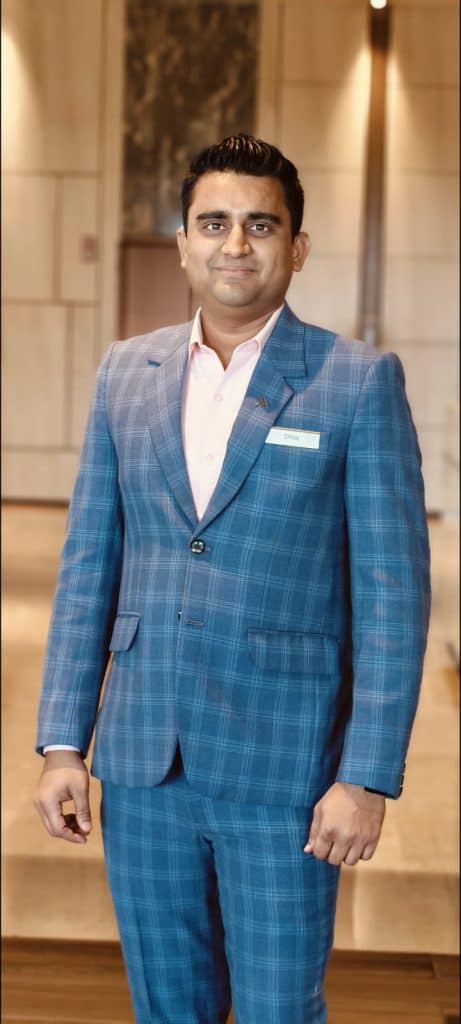 Dhiraj Bhagat, Food & Beverage Manager, Courtyard by Marriott Surat
