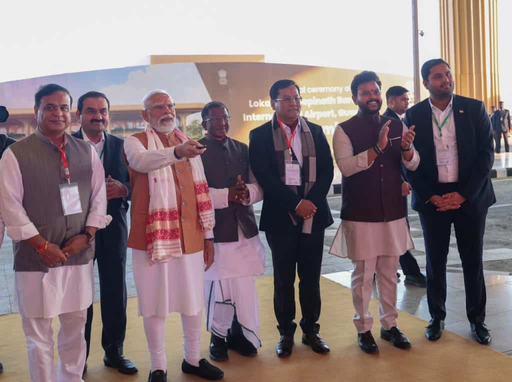 PM Modi inaugurates Guwahati terminal setting Adani benchmark in Northeast connectivity