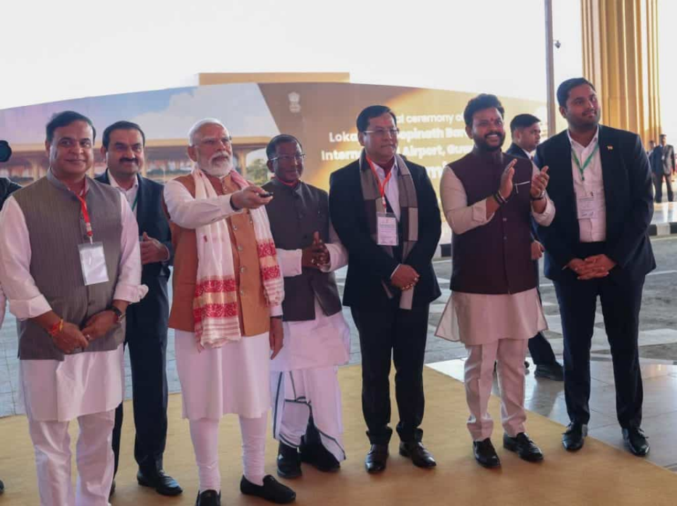 PM Modi inaugurates Guwahati terminal setting Adani benchmark in Northeast connectivity