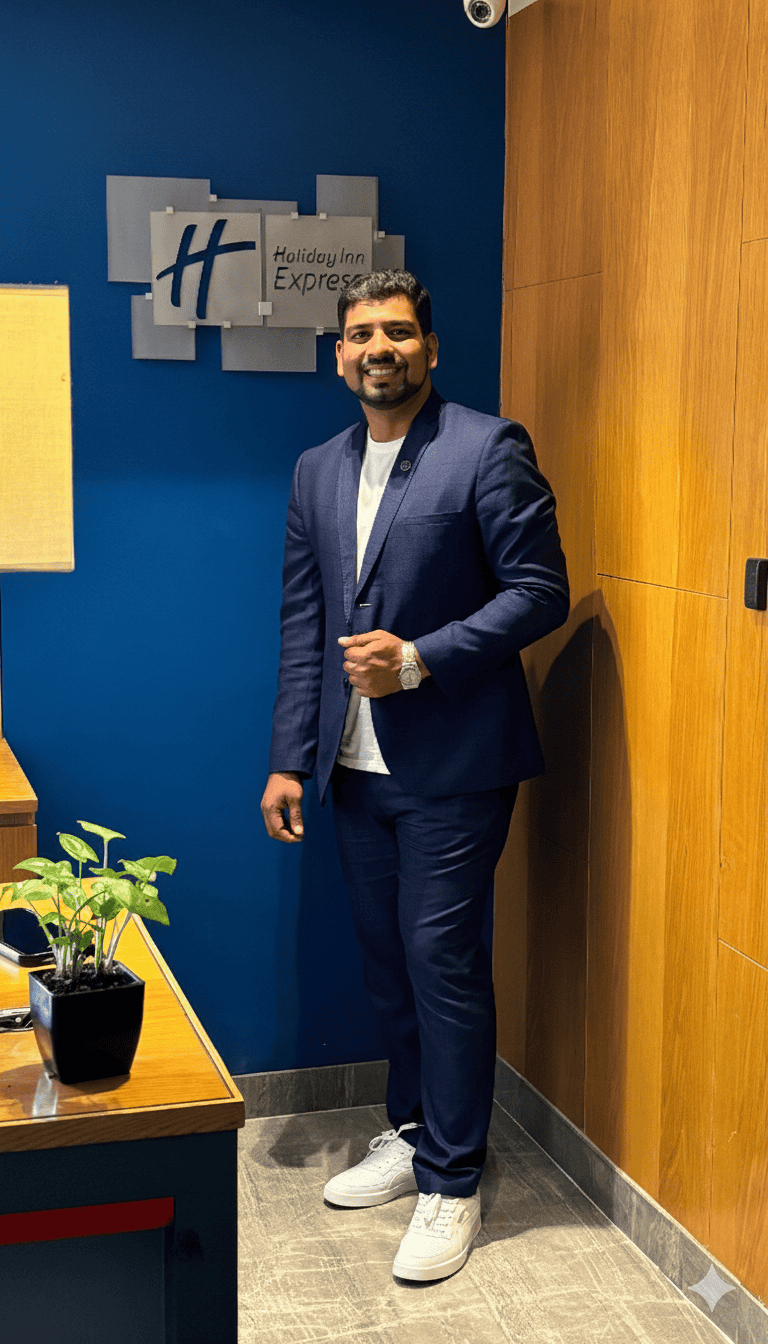 Faisal Khan Promoted to Hotel Manager at Holiday Inn Express Nashik Indira Nagar