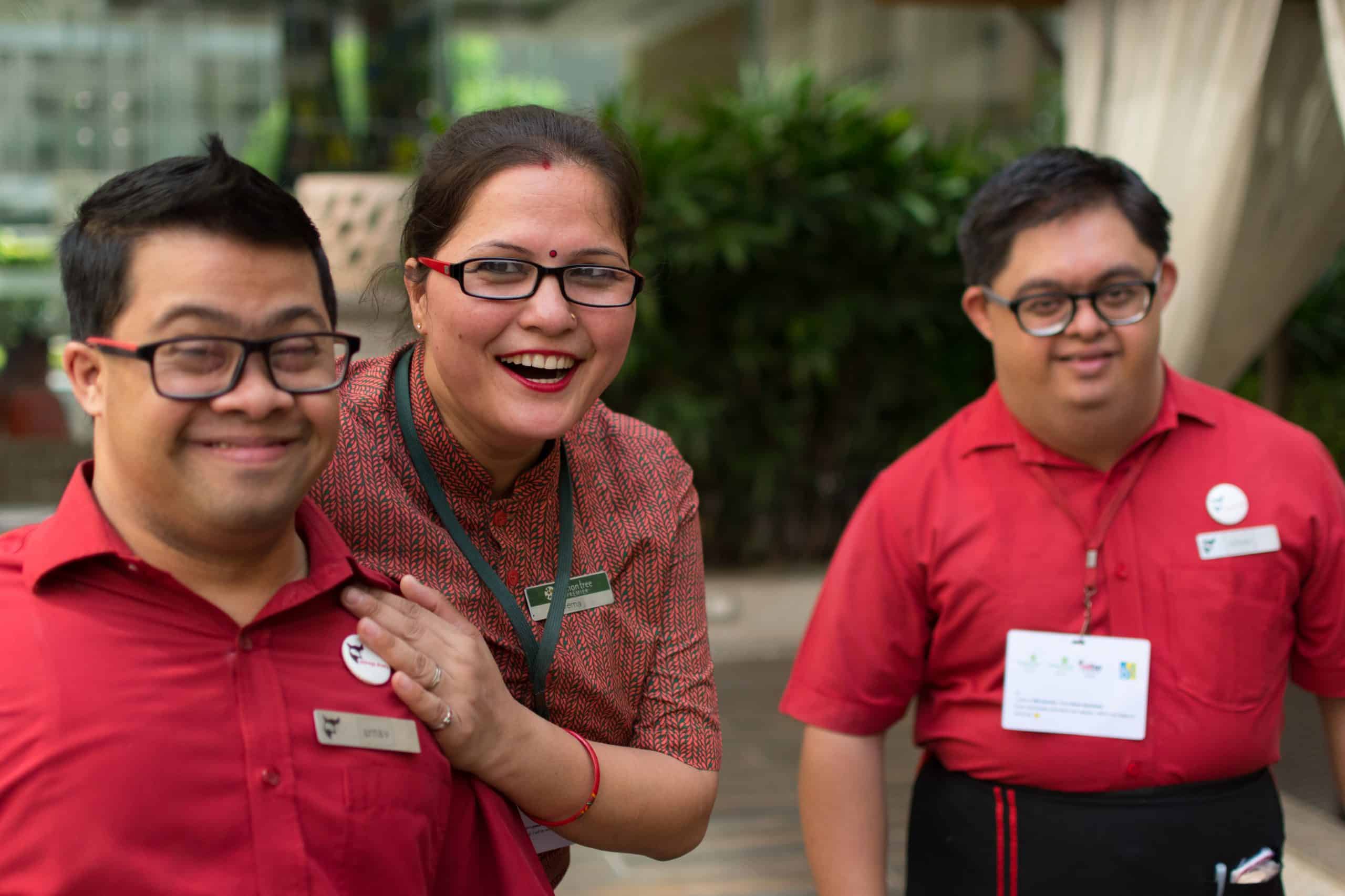 Down Syndrome & Speech And Hearing Impaired, F&B Service and Housekeeping