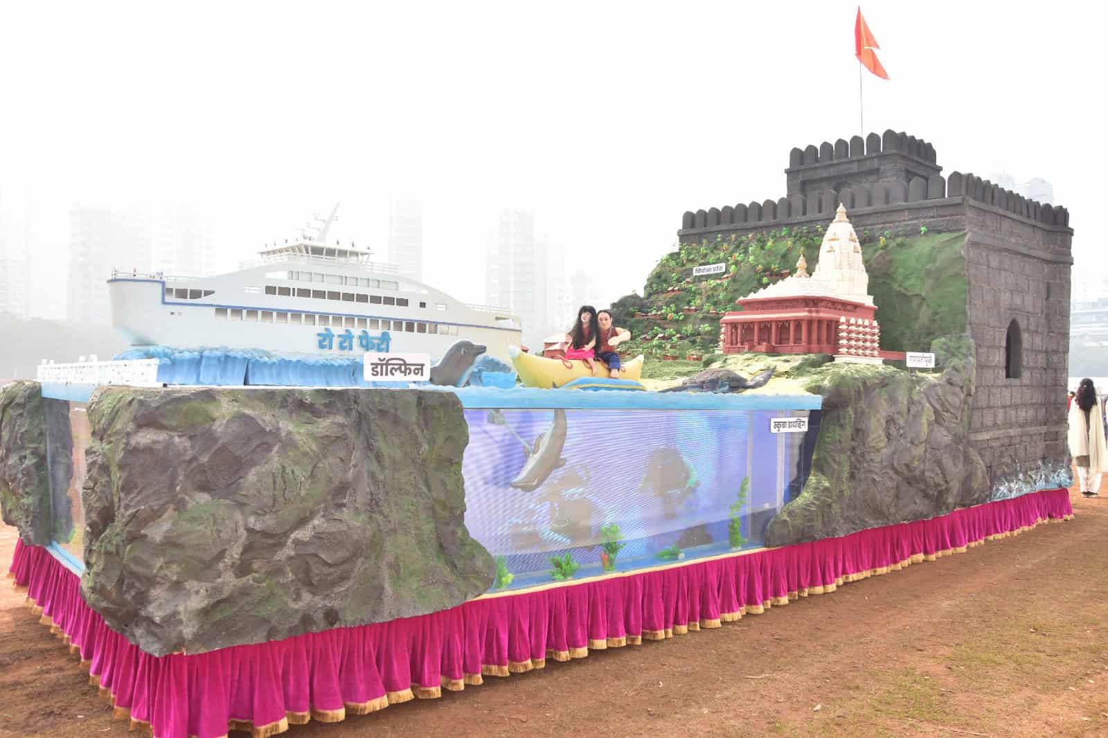 Konkan Tourism tableau at Republic Day celebrations in Mumbai