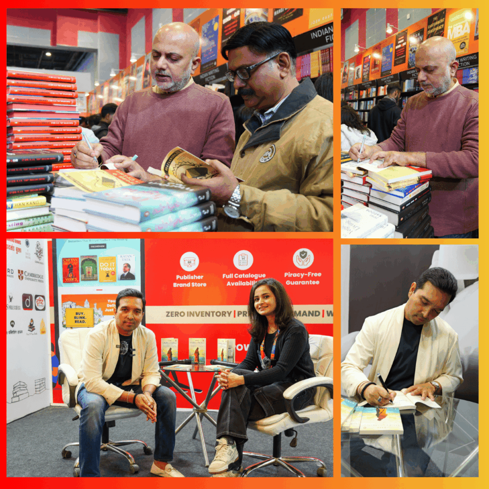 New Delhi World Book Fair 2026 Hosts Engaging Reader Interactions with Kartikeya Vajpai and Shailendra Jha