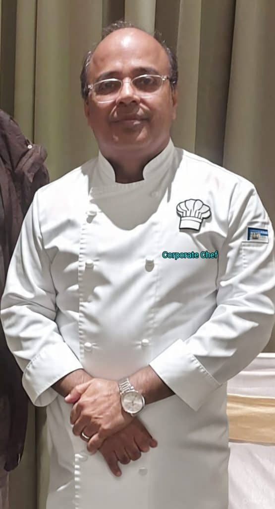 Chef Kumarjyoti Chakraborty, Corporate Chef, Hotel Sonar Bangla Group