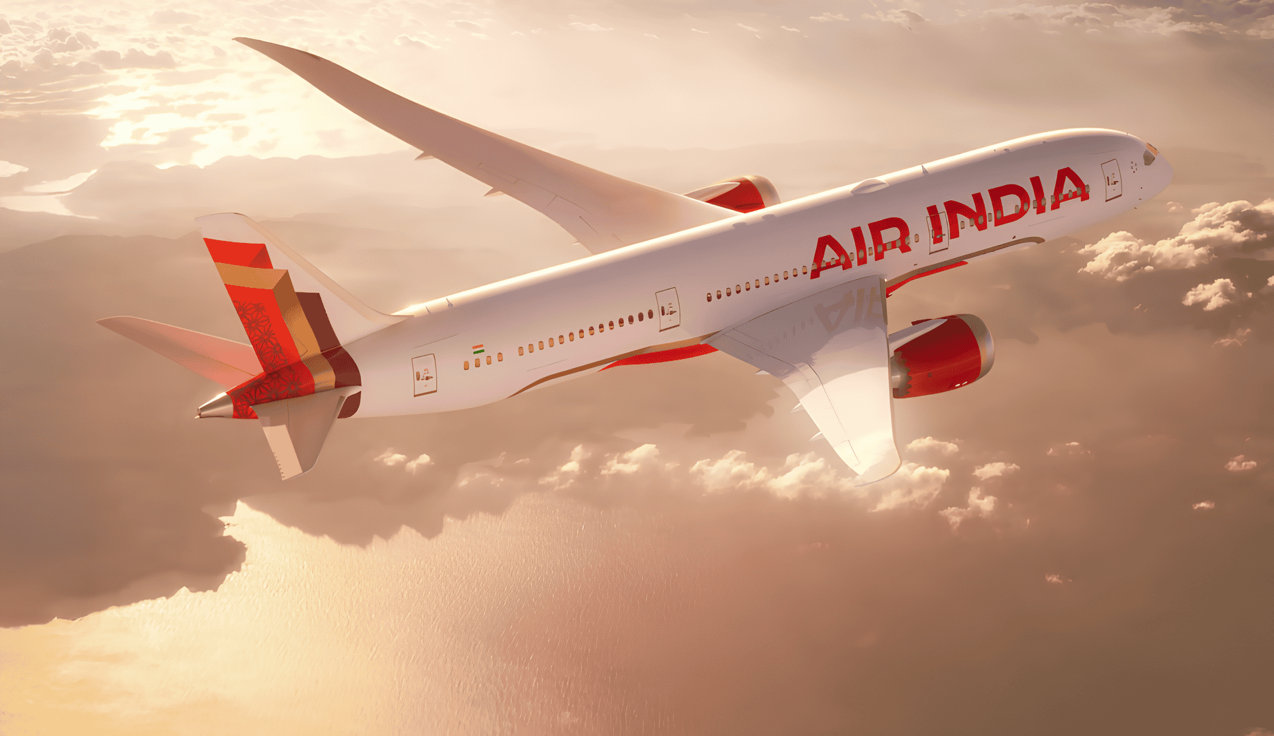 First made-for-Air India B787-9 takes off for Frankfurt from Mumbai