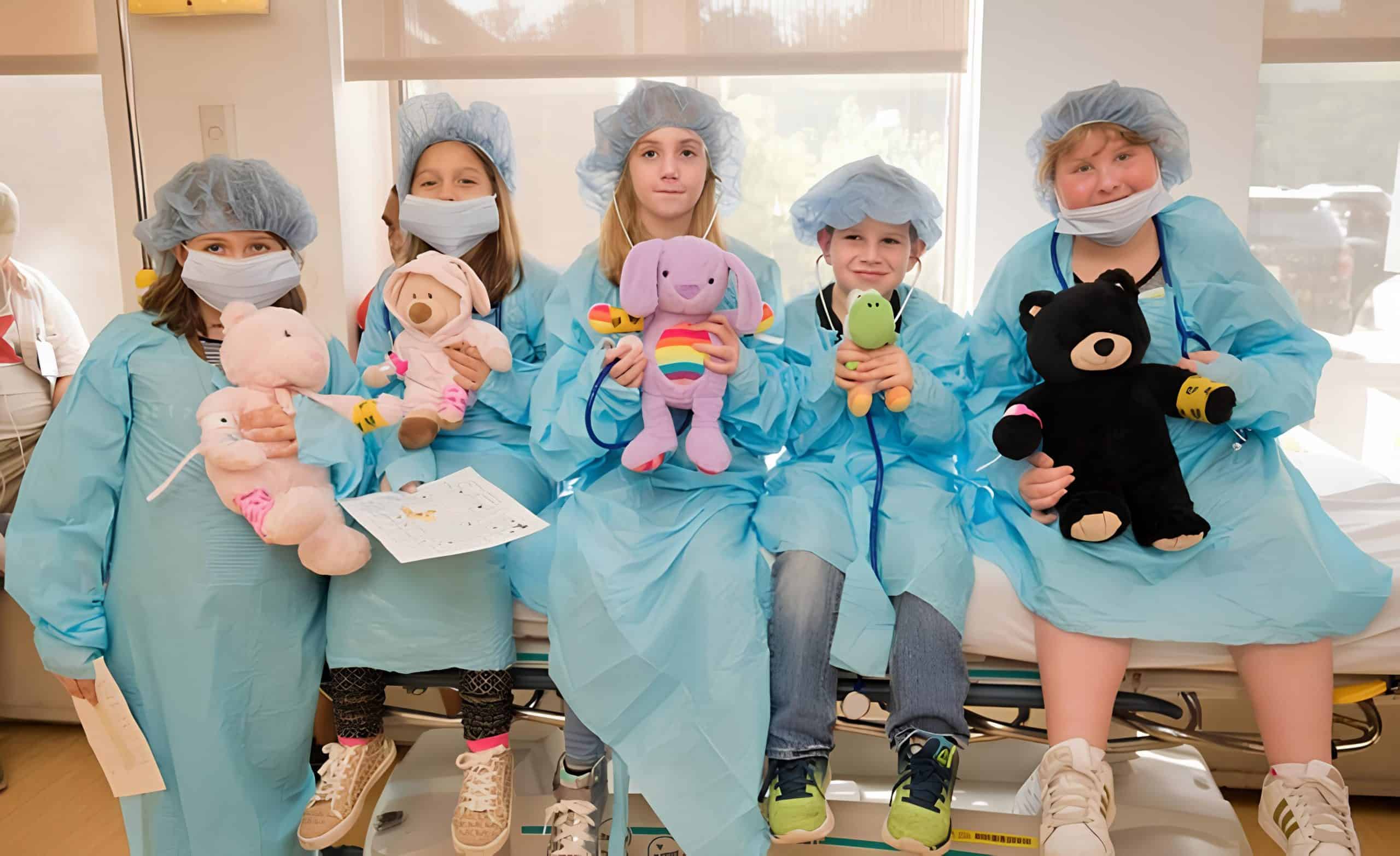 Teddy Day: Children’s hospitals and clinics often run teddy bear clinics where kids bring their bears for pretend checkups