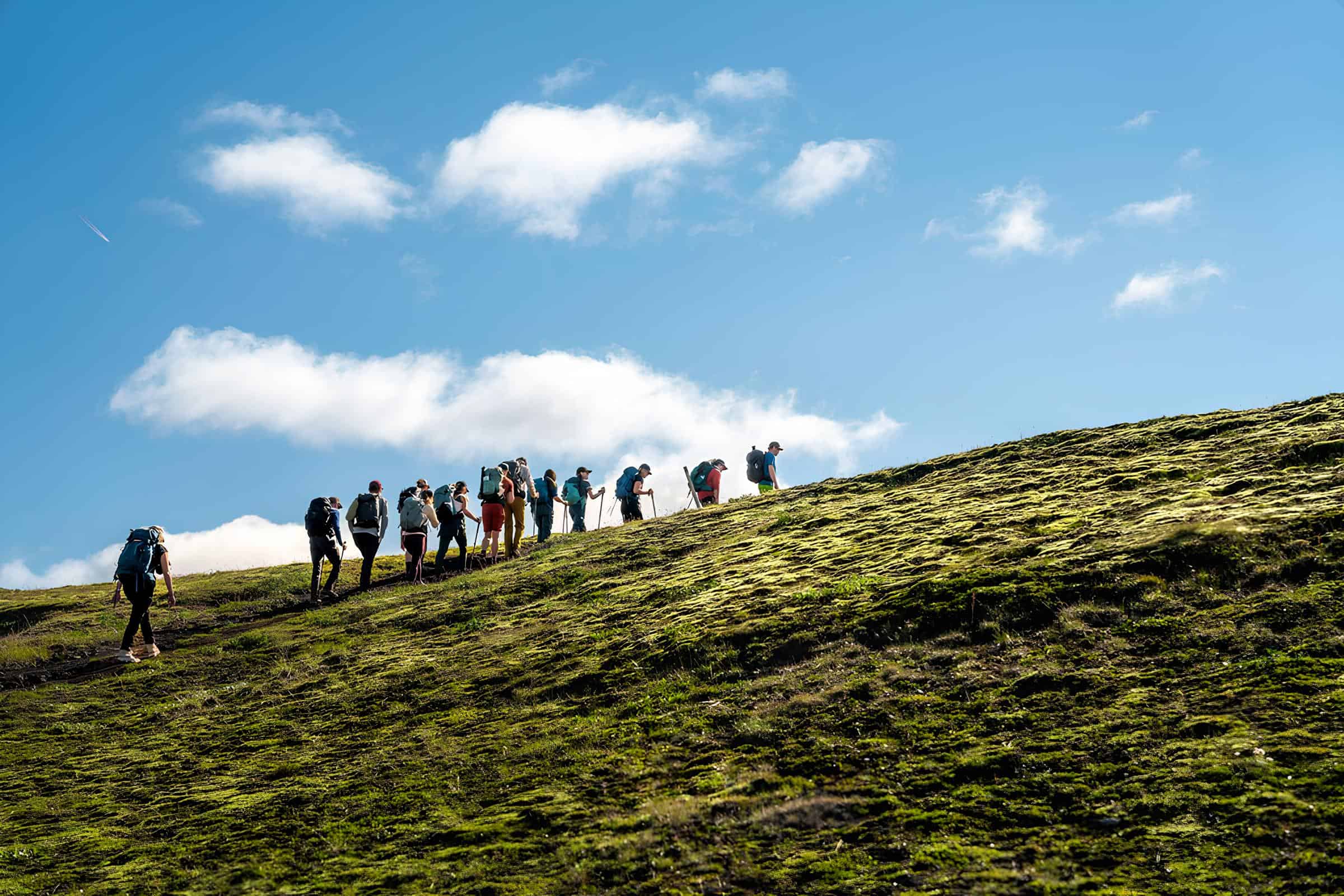 Icelandic Highlands summer hiking