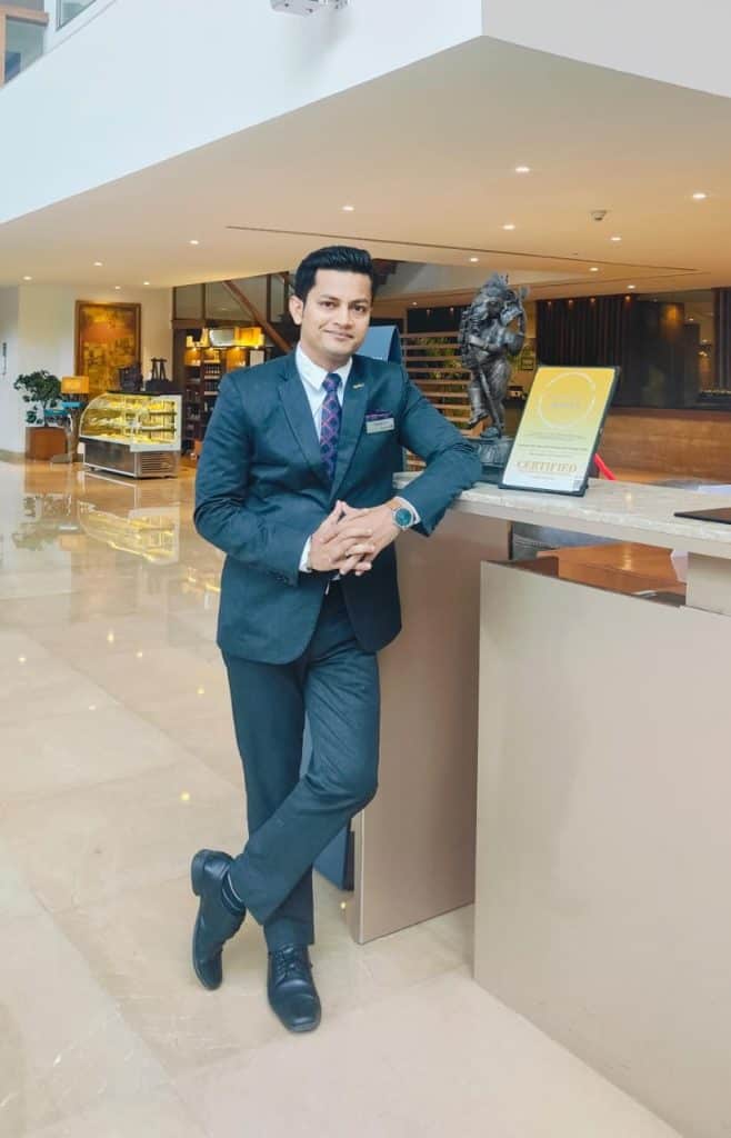 Rajesh Rosan Ray, Front Office Manager, Radisson Blu Marina Connaught Place