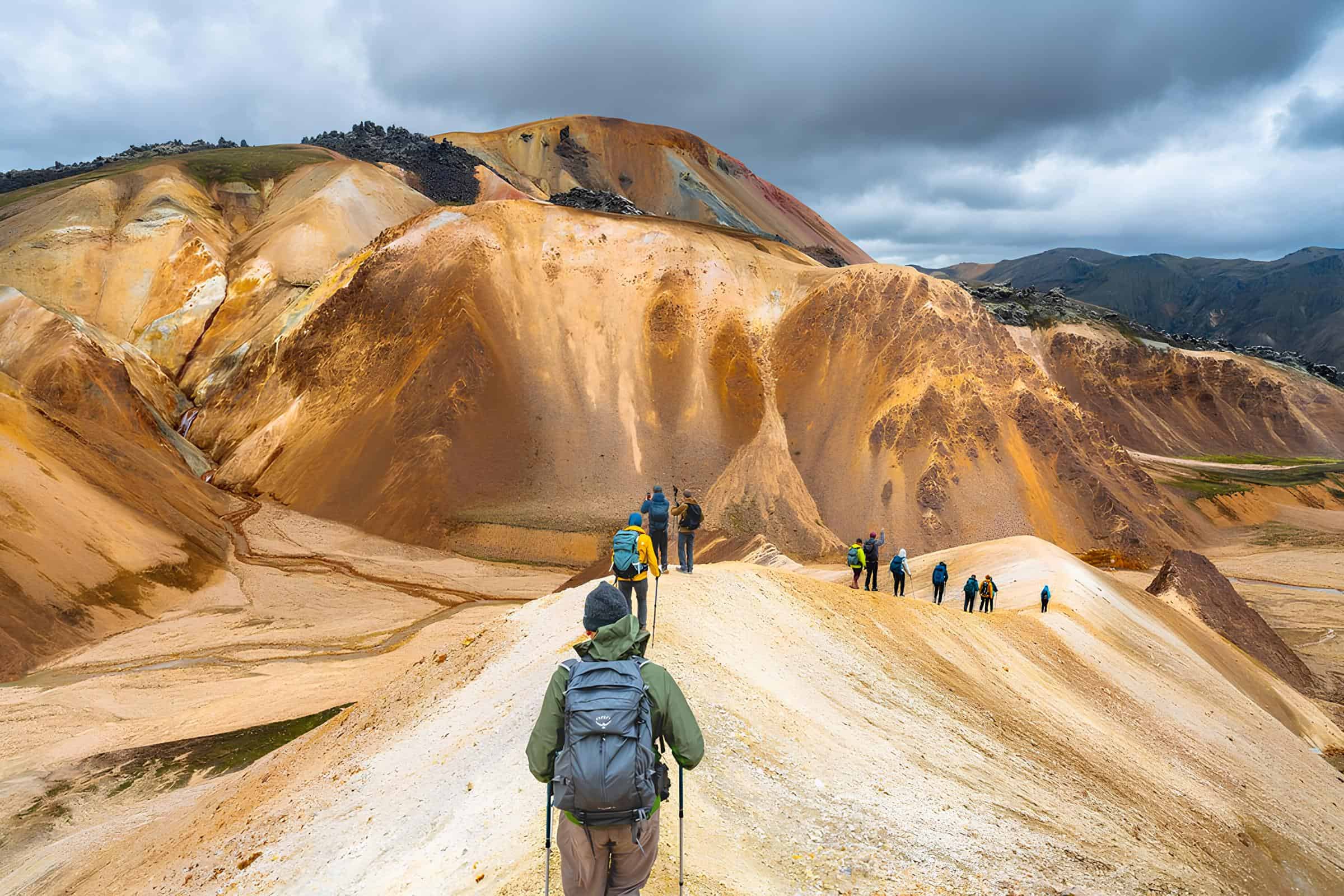Icelandic Highlands summer hiking